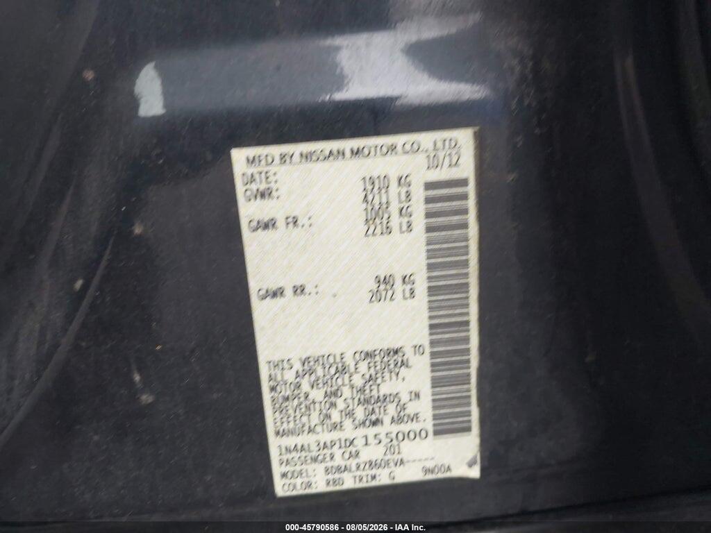 1N4AL3AP1DC155000 2013 NISSAN ALTIMA photo no. 9