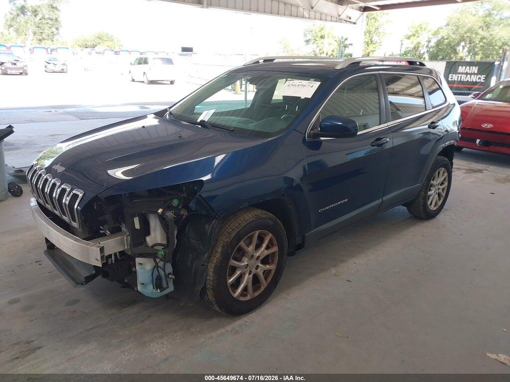 1C4PJLLB0JD584162 2018 JEEP CHEROKEE photo no. 2
