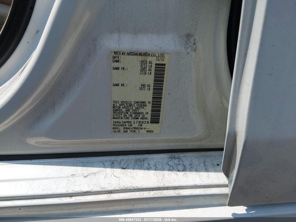 1N4AL3AP9DC178928 2013 NISSAN ALTIMA photo no. 9