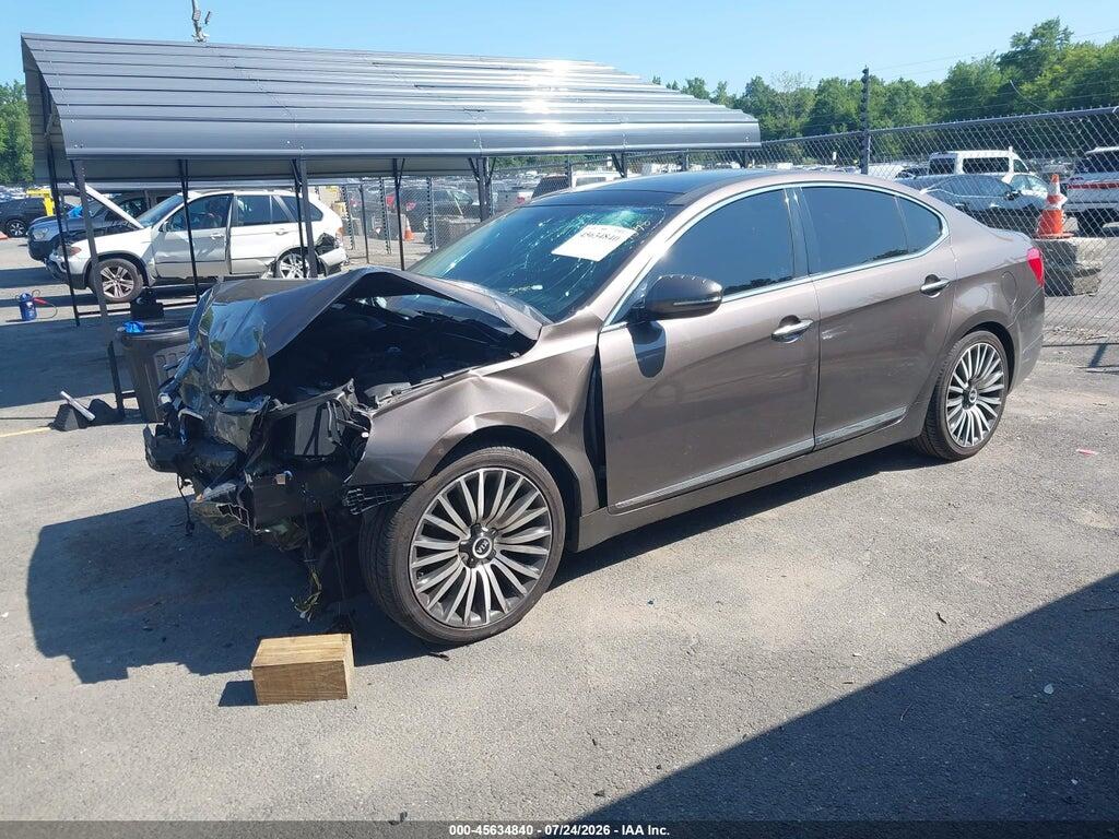 KNALN4D70F5168257 2015 KIA CADENZA photo no. 2