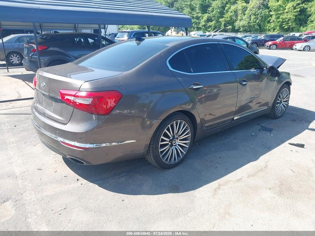 KNALN4D70F5168257 2015 KIA CADENZA photo no. 4