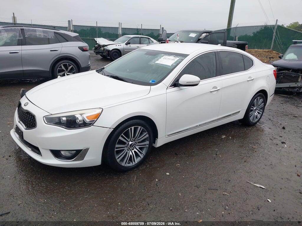KNALN4D70F5190825 2015 KIA CADENZA photo no. 2