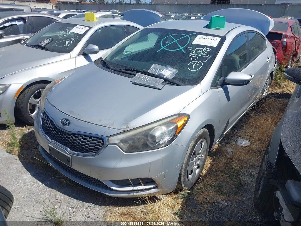 KNAFK4A66F5426914 2015 KIA FORTE photo no. 2