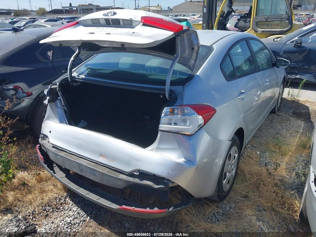 KNAFK4A66F5426914 2015 KIA FORTE photo no. 4