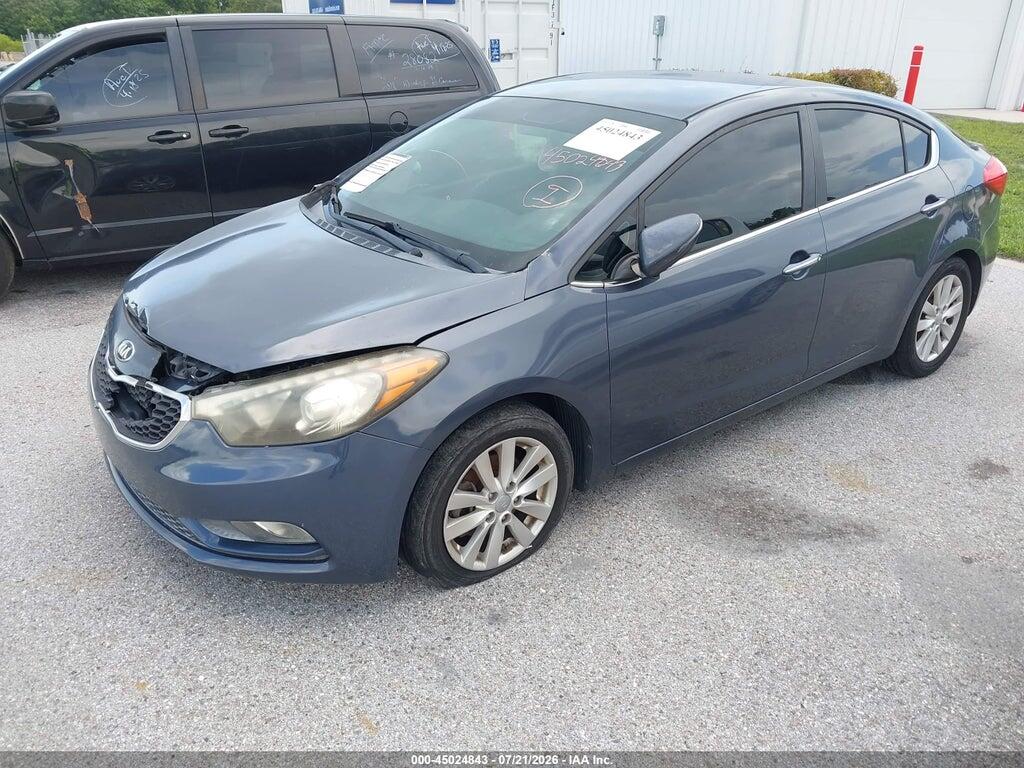 KNAFX4A83F5352063 2015 KIA FORTE photo no. 2