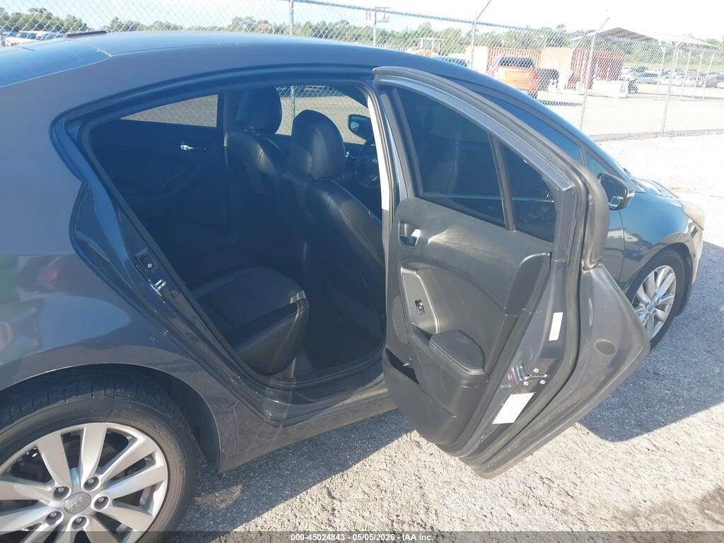 KNAFX4A83F5352063 2015 KIA FORTE photo no. 8