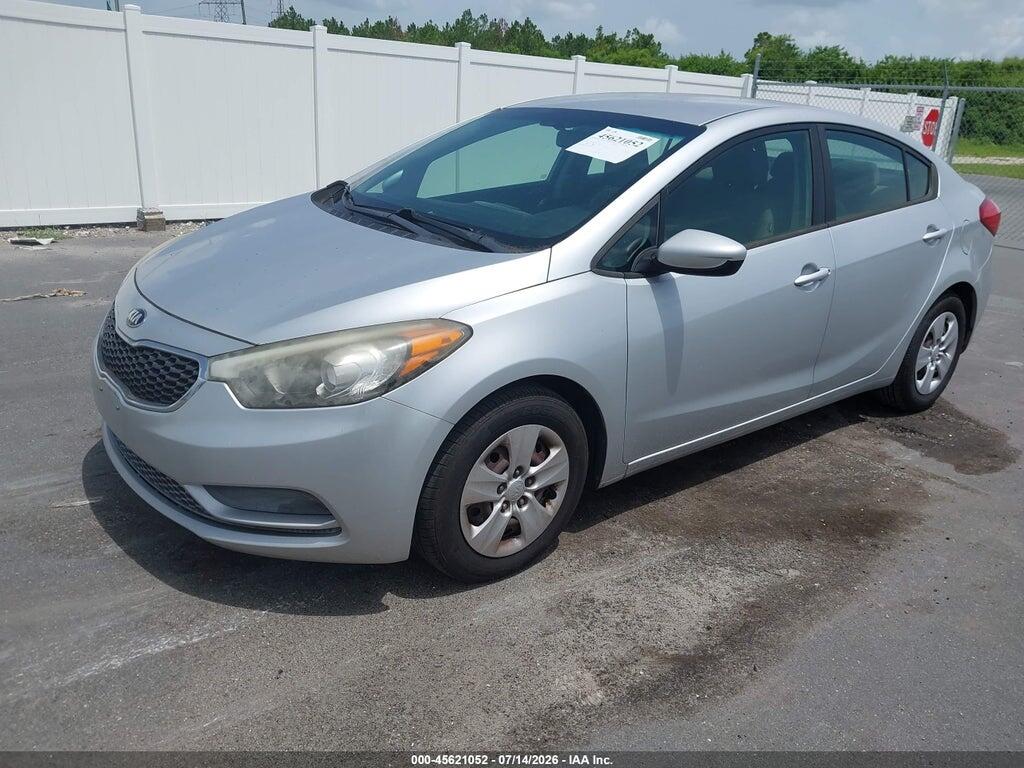 KNAFK4A60F5432630 2015 KIA FORTE photo no. 2