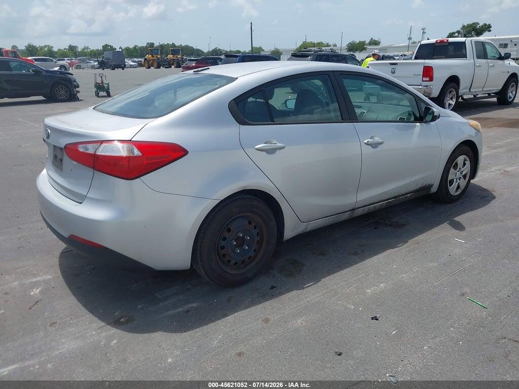 KNAFK4A60F5432630 2015 KIA FORTE photo no. 4