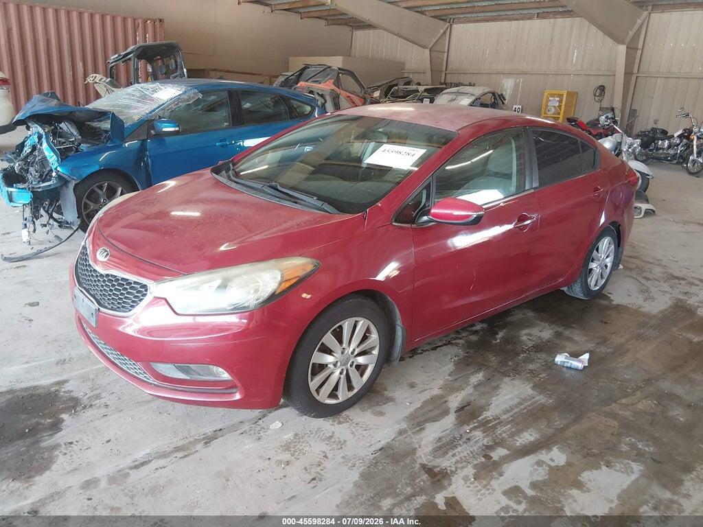 KNAFX4A84F5308394 2015 KIA FORTE photo no. 2