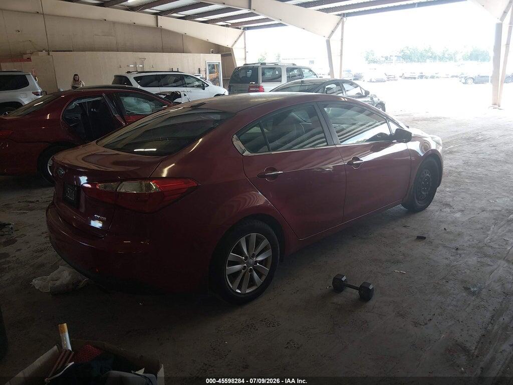 KNAFX4A84F5308394 2015 KIA FORTE photo no. 4
