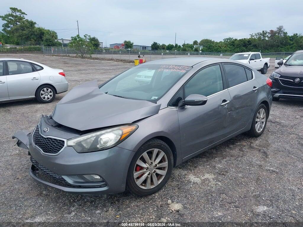 KNAFX4A86F5266259 2015 KIA FORTE photo no. 2