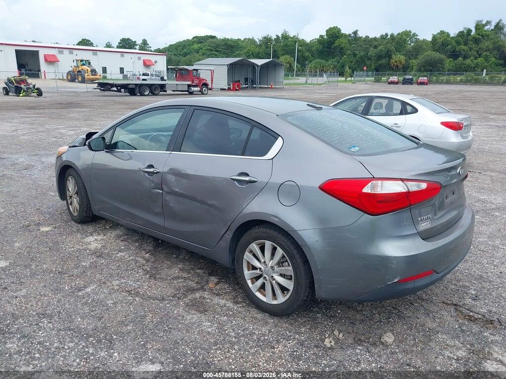 KNAFX4A86F5266259 2015 KIA FORTE photo no. 3