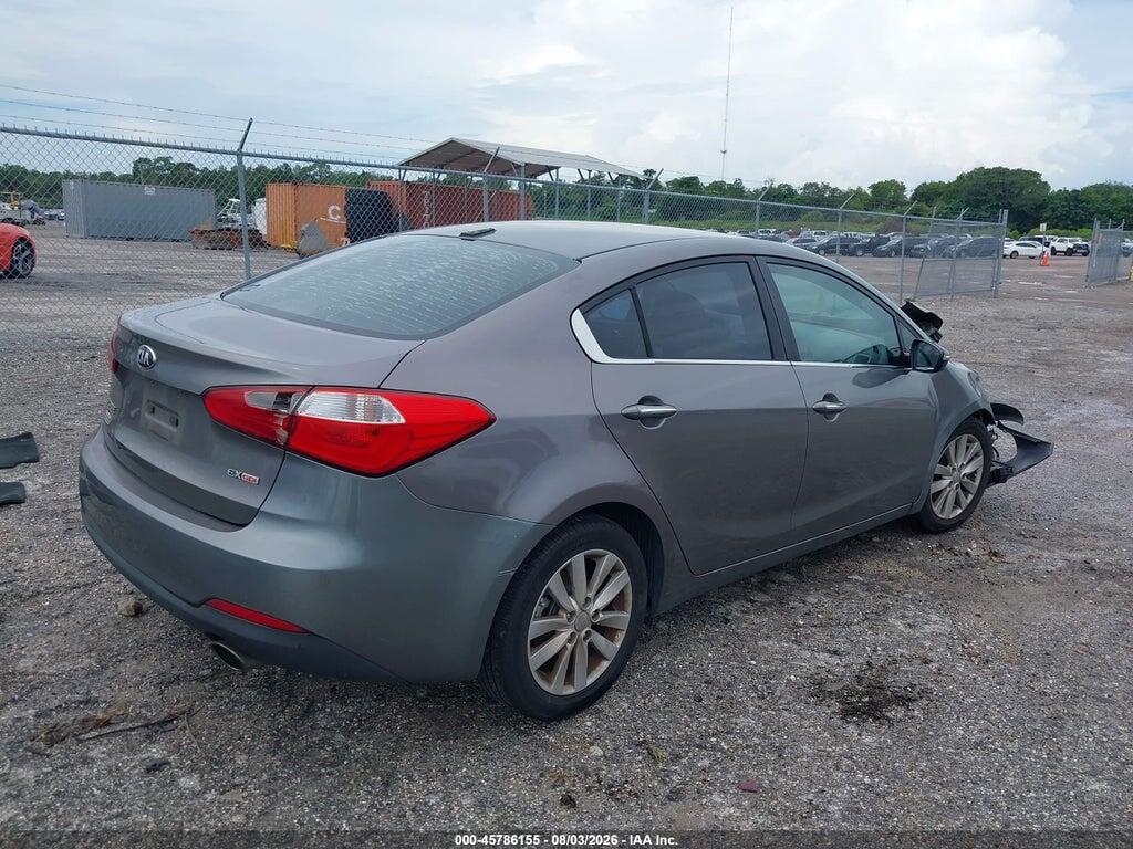 KNAFX4A86F5266259 2015 KIA FORTE photo no. 4