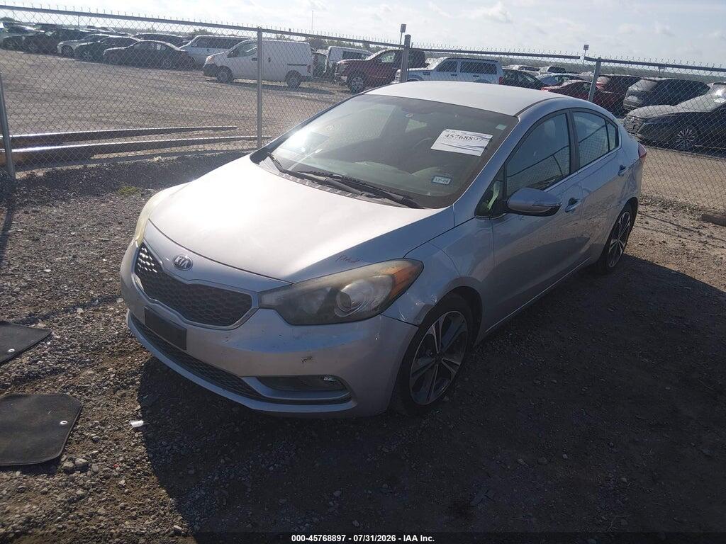 KNAFX4A85F5357586 2015 KIA FORTE photo no. 2