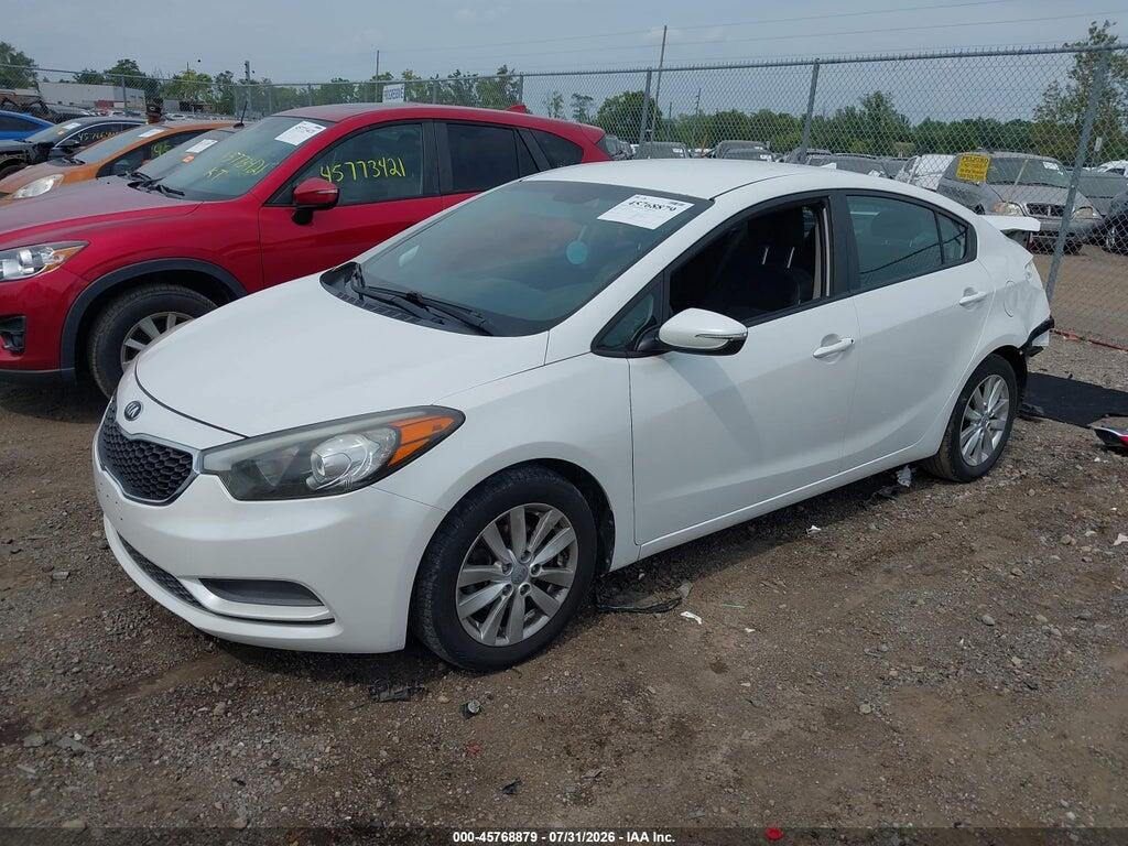 KNAFX4A62F5401719 2015 KIA FORTE photo no. 2