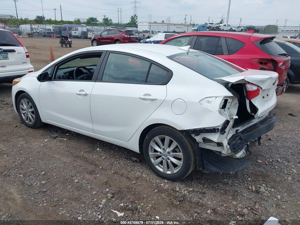 KNAFX4A62F5401719 2015 KIA FORTE photo no. 3