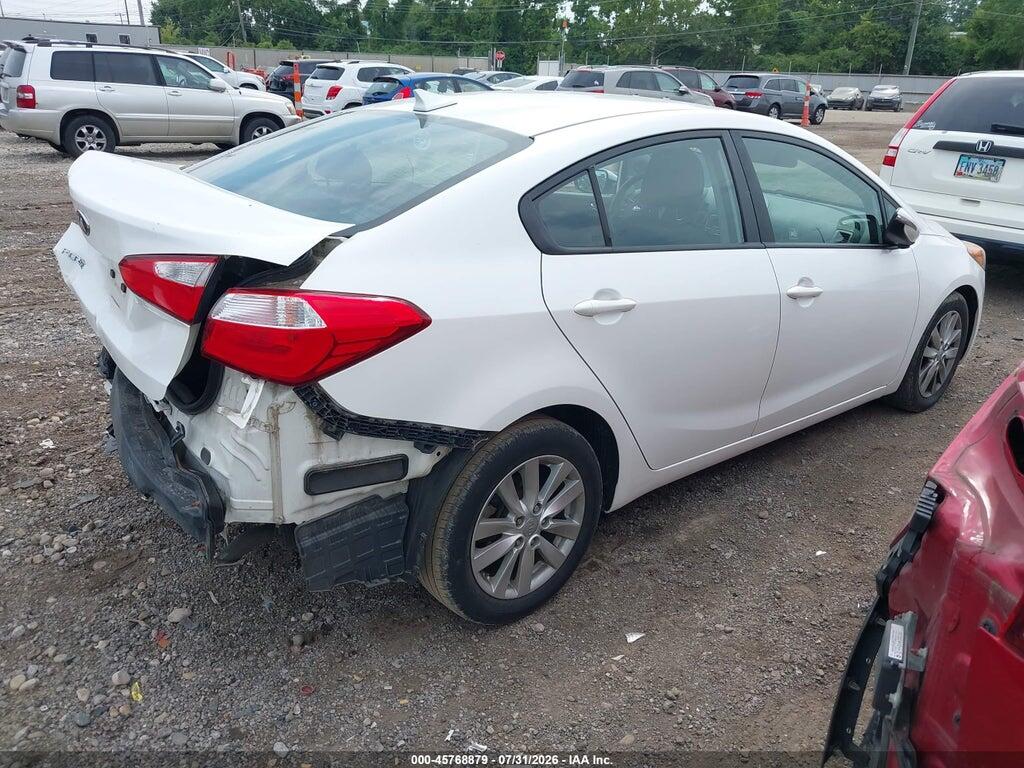 KNAFX4A62F5401719 2015 KIA FORTE photo no. 4