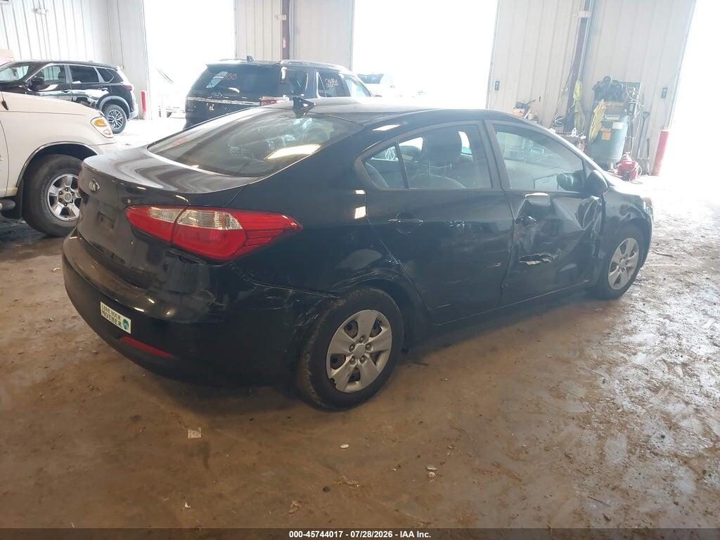 KNAFK4A60F5436855 2015 KIA FORTE photo no. 4