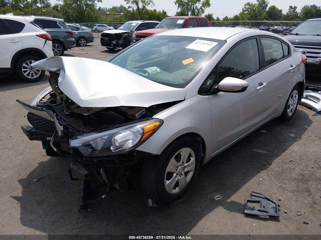 KNAFX4A68F5365762 2015 KIA FORTE photo no. 2