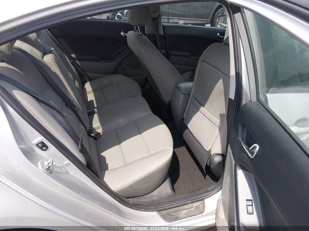KNAFX4A68F5365762 2015 KIA FORTE photo no. 8