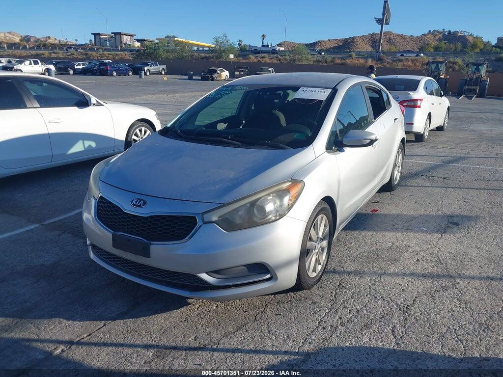 KNAFX4A64F5401074 2015 KIA FORTE photo no. 2