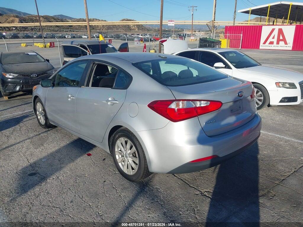 KNAFX4A64F5401074 2015 KIA FORTE photo no. 3
