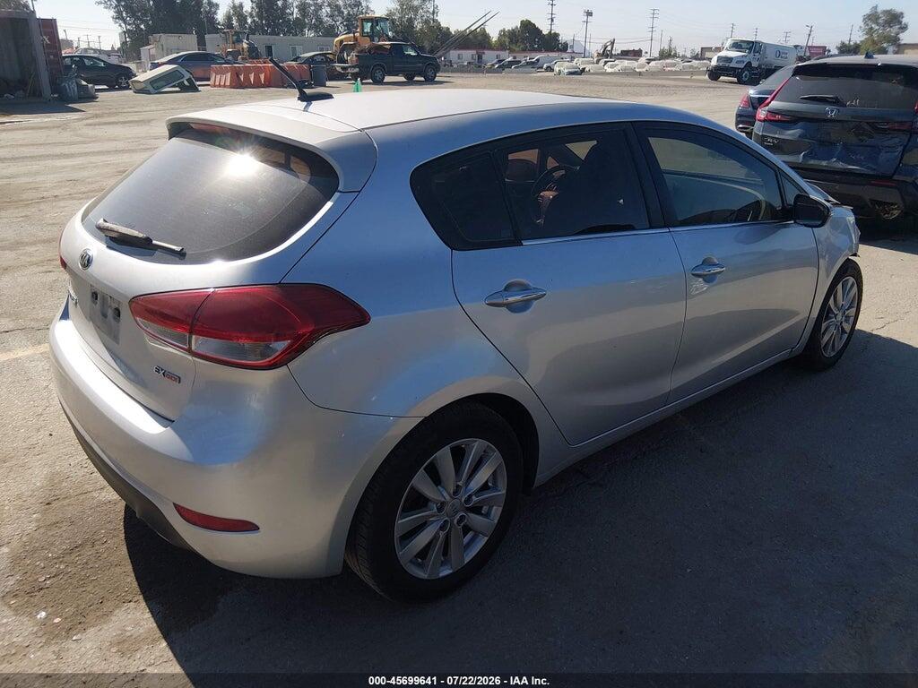 KNAFX5A89F5302774 2015 KIA FORTE photo no. 4