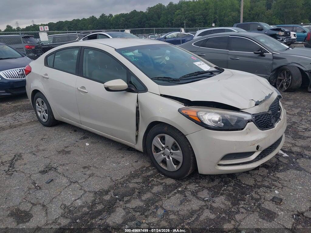 KNAFK4A64F5370679 2015 KIA FORTE photo no. 1