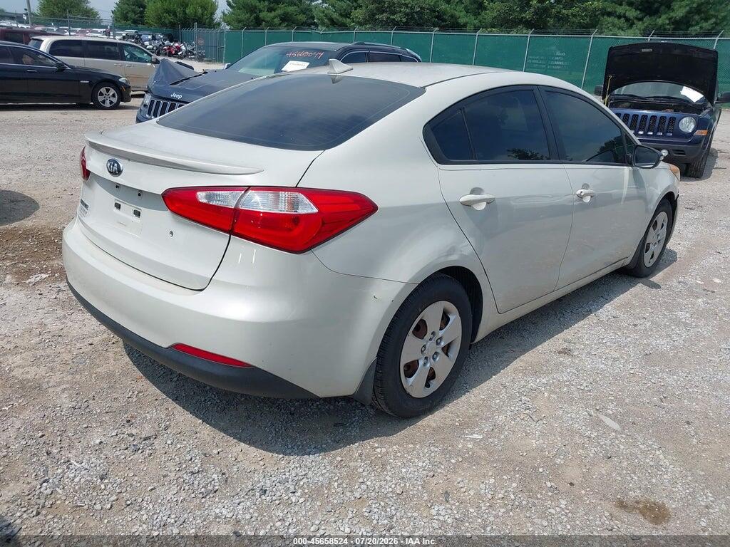 KNAFK4A69F5331523 2015 KIA FORTE photo no. 4