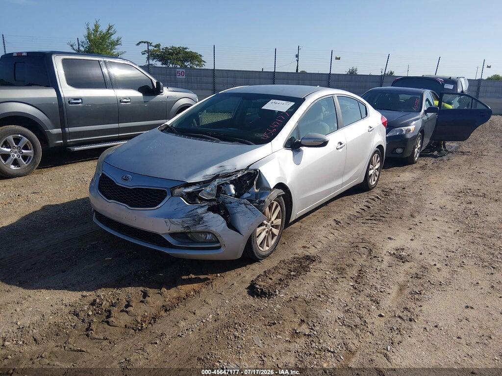 KNAFX4A87F5331278 2015 KIA FORTE photo no. 2