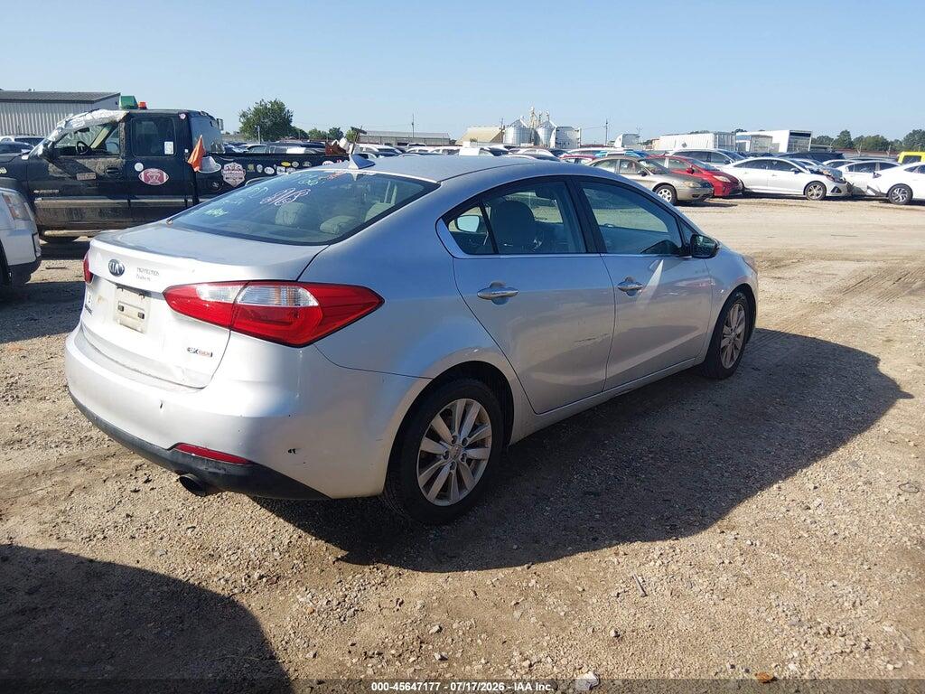 KNAFX4A87F5331278 2015 KIA FORTE photo no. 4