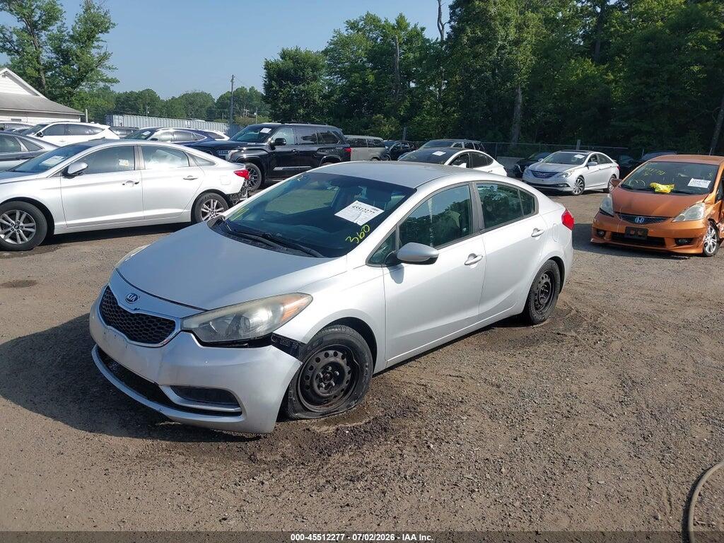 KNAFK4A65F5408159 2015 KIA FORTE photo no. 2