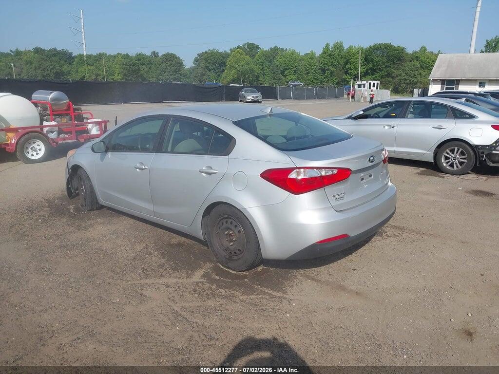 KNAFK4A65F5408159 2015 KIA FORTE photo no. 3