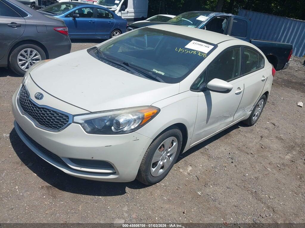KNAFK4A68F5380308 2015 KIA FORTE photo no. 2