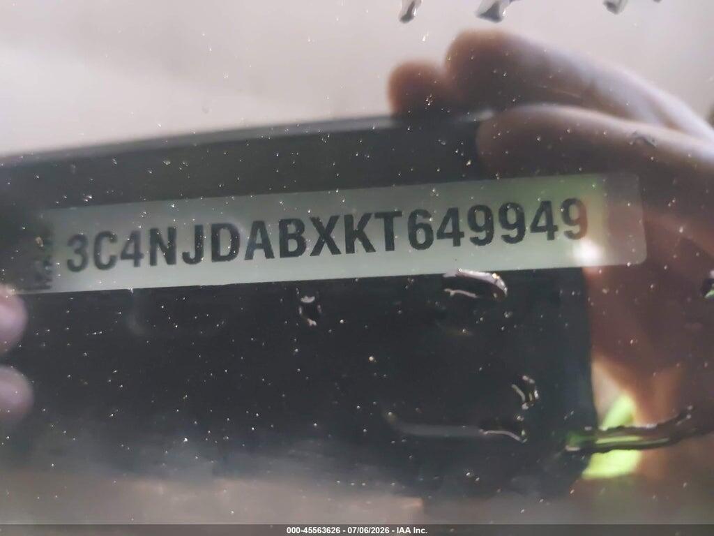 3C4NJDABXKT649949 2019 JEEP COMPASS photo no. 9