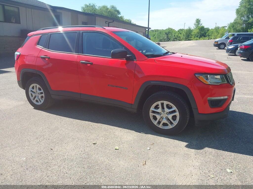 3C4NJDAB2JT392235 2018 JEEP COMPASS photo no. 1