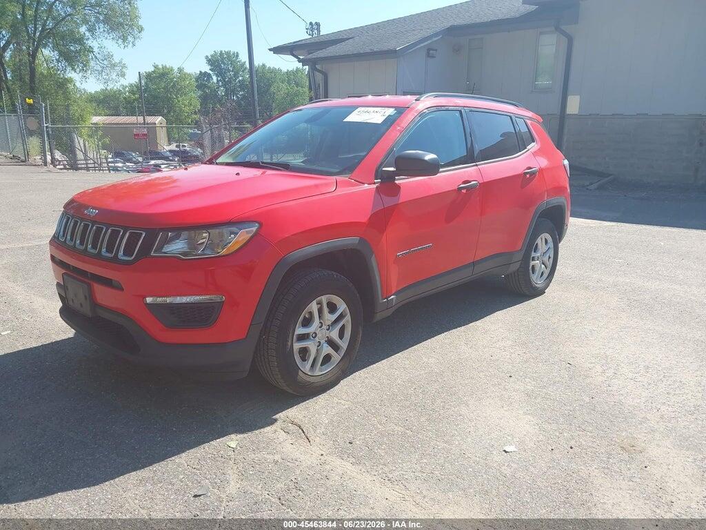 3C4NJDAB2JT392235 2018 JEEP COMPASS photo no. 2