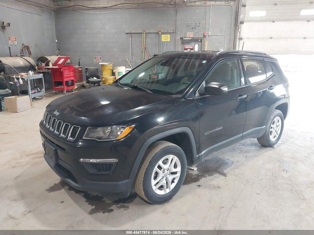 3C4NJDABXJT392242 2018 JEEP COMPASS photo no. 2