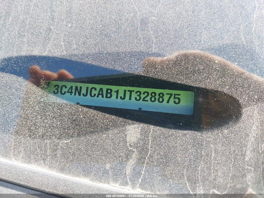 3C4NJCAB1JT328875 2018 JEEP COMPASS photo no. 9