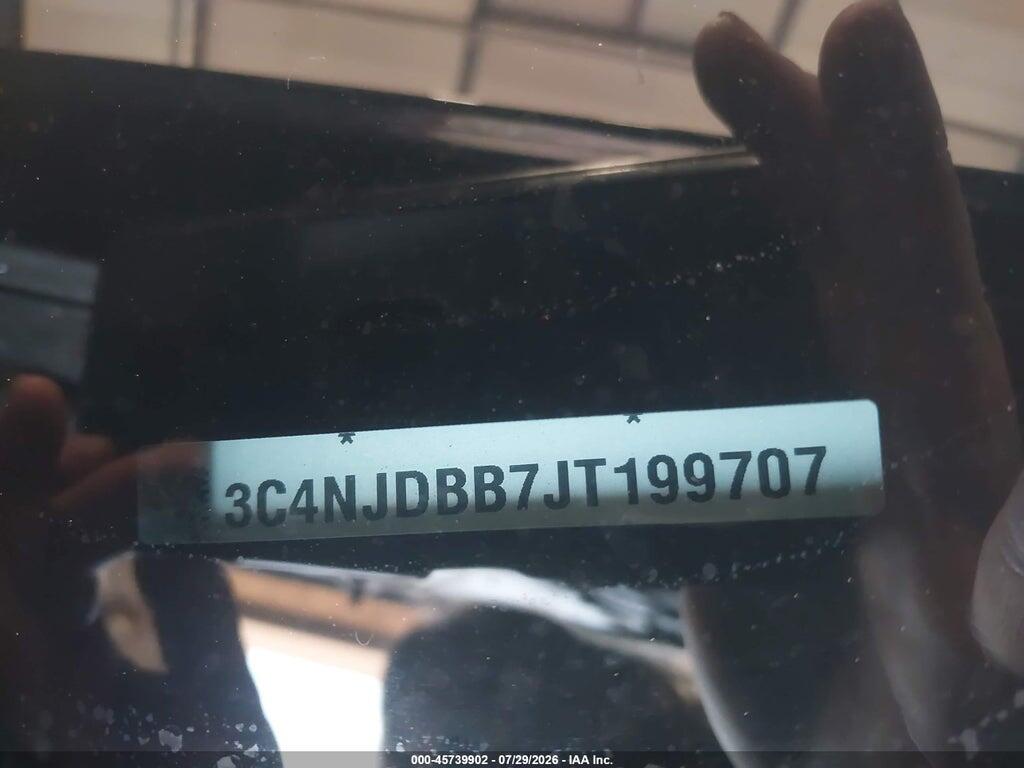3C4NJDBB7JT199707 2018 JEEP COMPASS photo no. 9