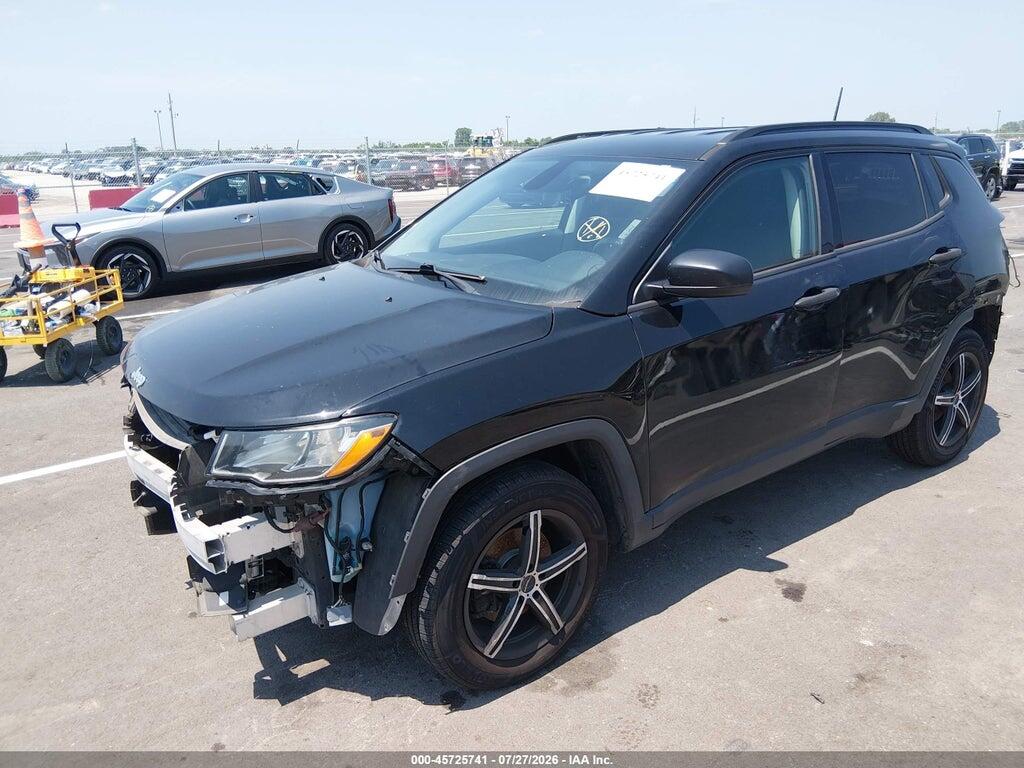 3C4NJCAB4JT181483 2018 JEEP COMPASS photo no. 2