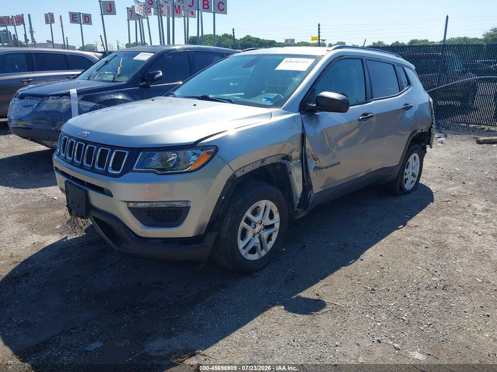 3C4NJDAB4JT177004 2018 JEEP COMPASS photo no. 2