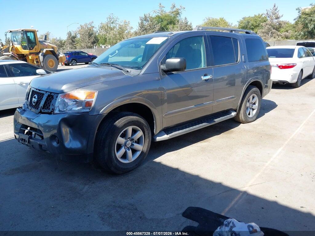 5N1AA0ND4DN611022 2013 NISSAN ARMADA photo no. 2