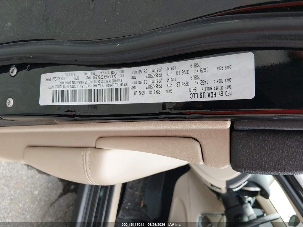 1C4RJFAG3KC754238 2019 JEEP GRAND CHEROKEE photo no. 9