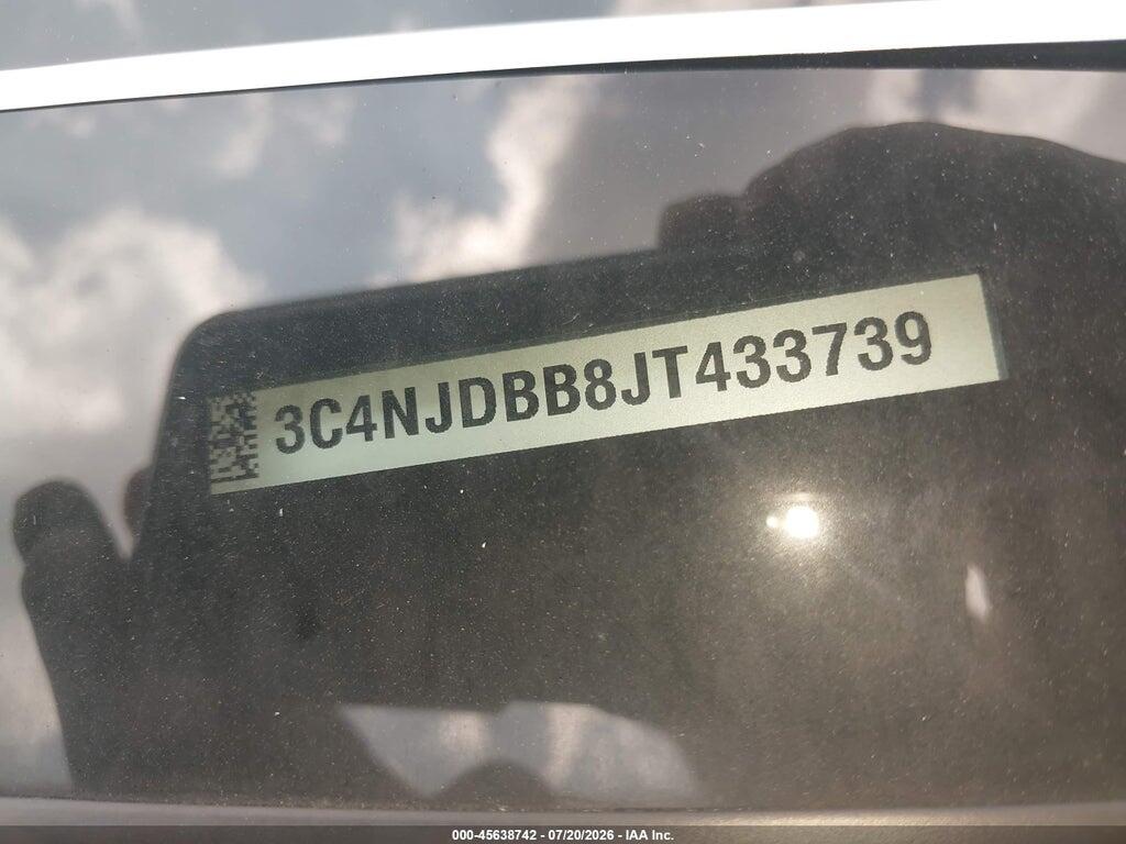 3C4NJDBB8JT433739 2018 JEEP COMPASS photo no. 9