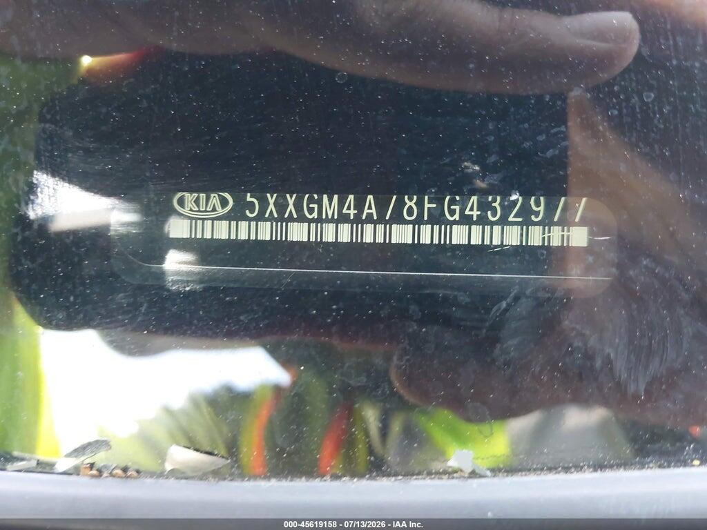 5XXGM4A78FG432977 2015 KIA OPTIMA photo no. 9