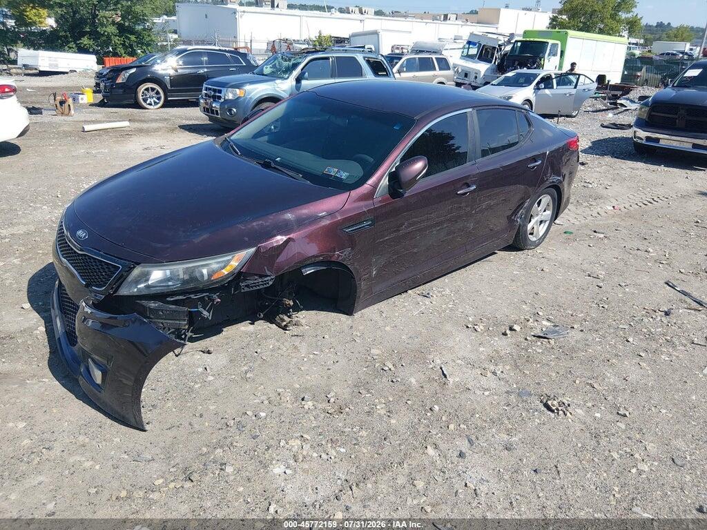 5XXGM4A79FG490452 2015 KIA OPTIMA photo no. 2