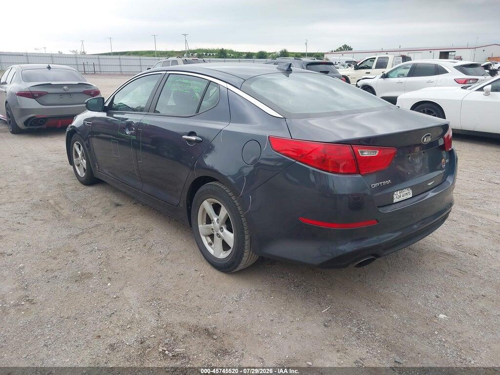KNAGM4A70F5560230 2015 KIA OPTIMA photo no. 3