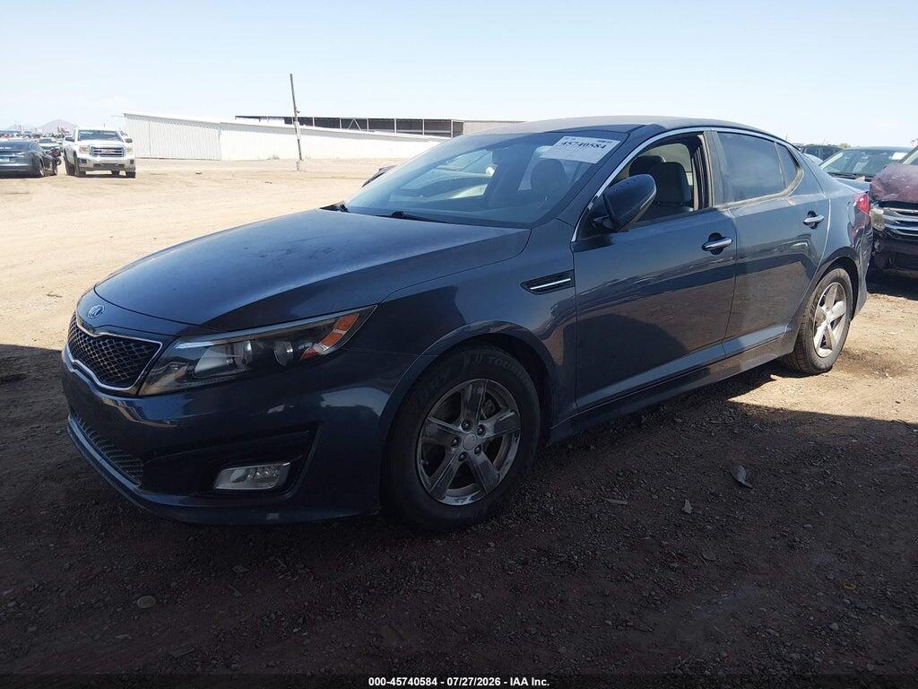 KNAGM4A72F5539721 2015 KIA OPTIMA photo no. 2
