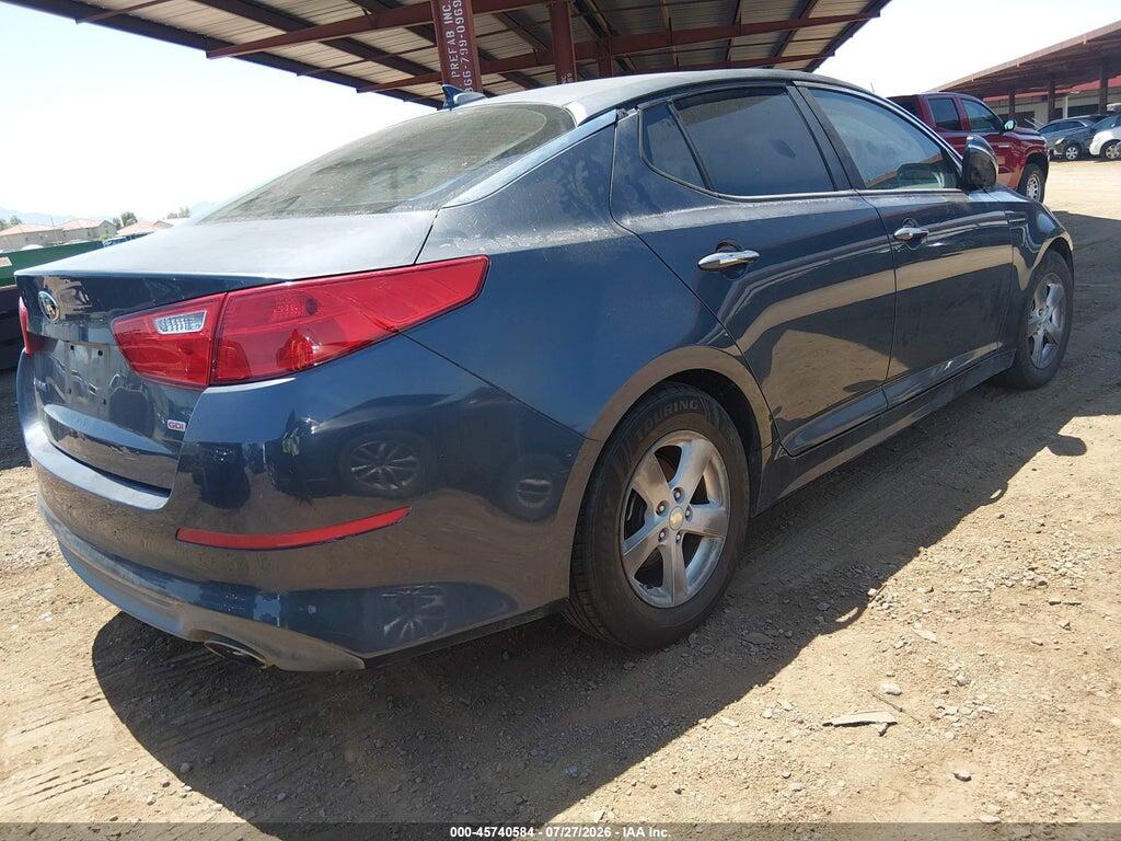 KNAGM4A72F5539721 2015 KIA OPTIMA photo no. 4